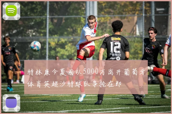 特林康今夏或以5000万离开葡萄牙体育英超沙特球队争抢在即